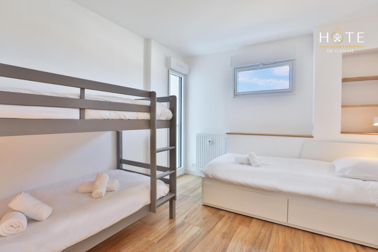 Appartement De Caractere, Superbe Vue Mer 280° La Chaume Dış mekan fotoğraf
